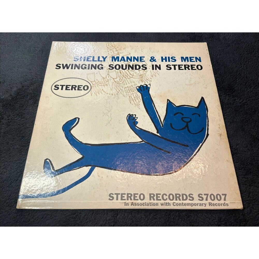 SHELLY MANNE & HIS MEN-Swinging Sounds In Stereo LP